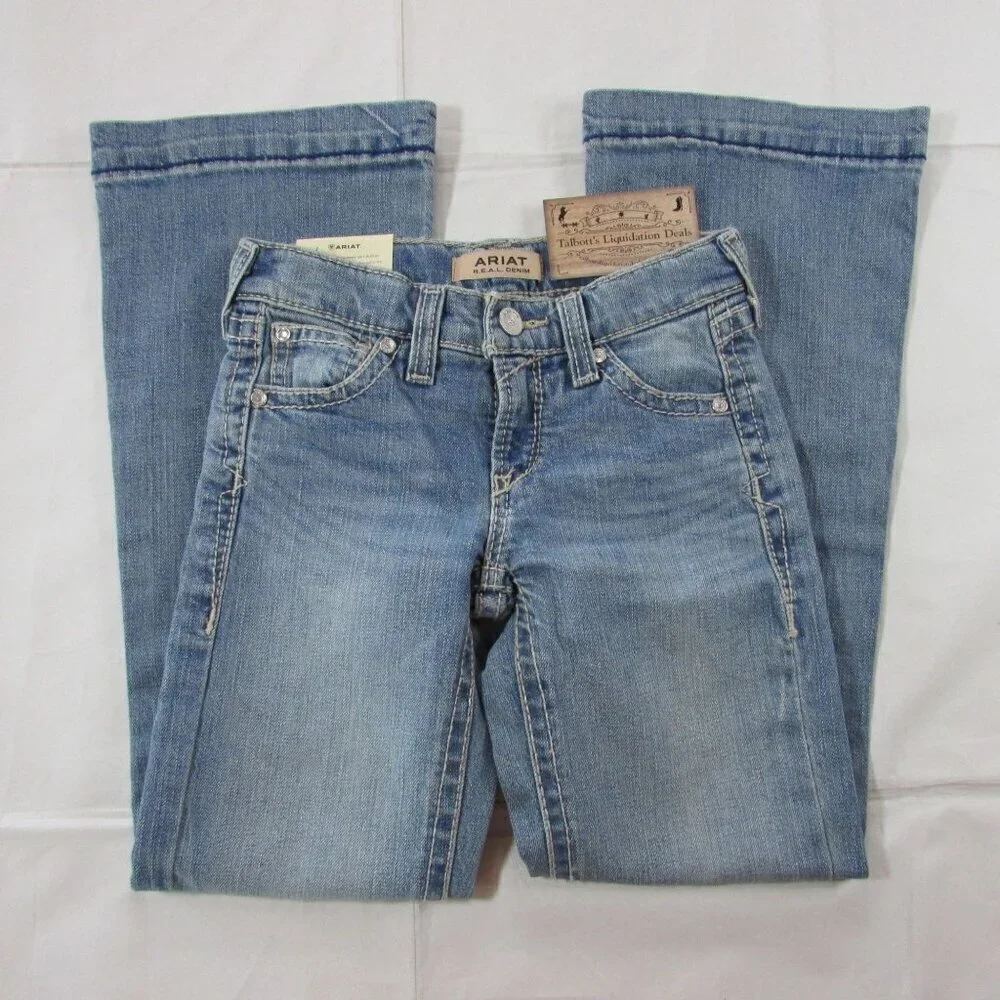 Ariat Youth Girl's 7 Lennon Denim Trouser Jeans Colorado 10051617